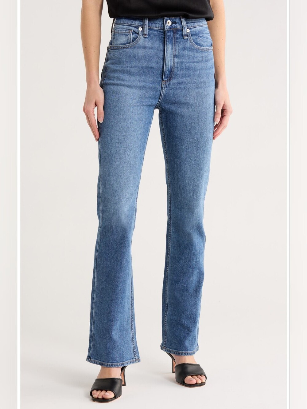 Rag & Bone Piper Mid Waist Bootcut Jeans